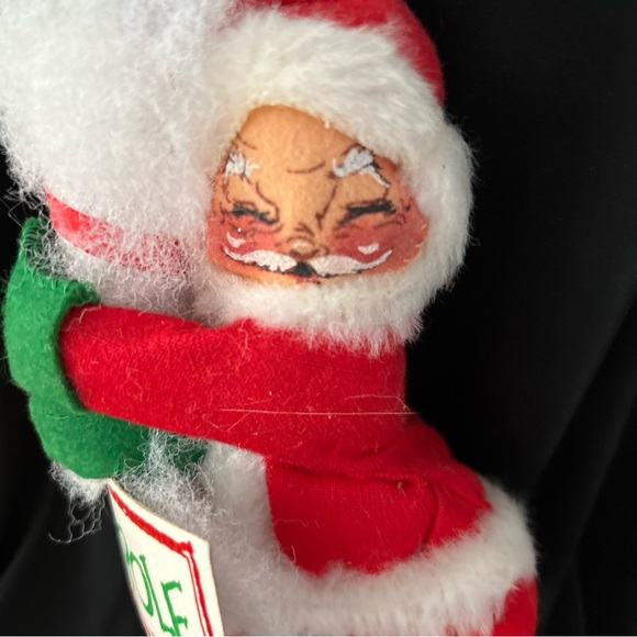 Vintage 1991 Annalee Mobilitee Doll 10”Santa Christmas North Pole - Picture 6 of 8